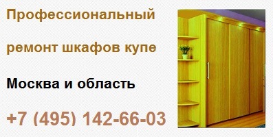 Ремонт шкафов в Москве и области