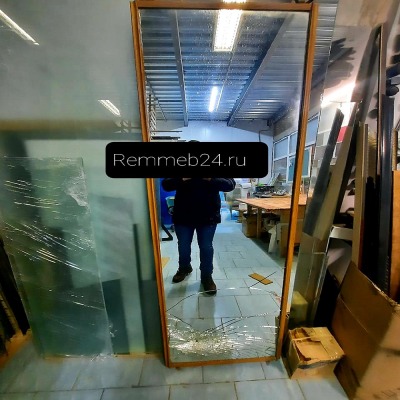 Замена зеркала шкафа в Москве - вид 9 миниатюра