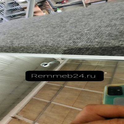 Видео и фото по ремонту шкафа купе с раздвижной системой Замена зеркала шкафа - вид 17 миниатюра